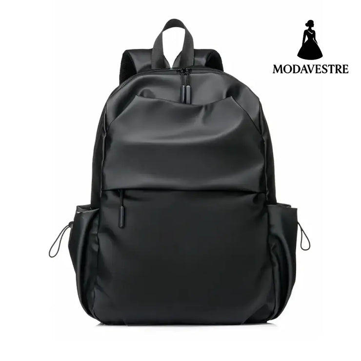 Oxford Cloth Waterproof Backpack Bag Black / One Size