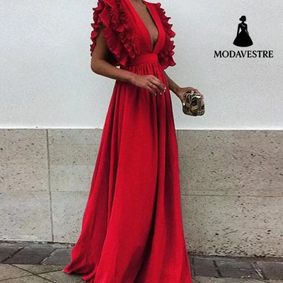 Plus Size Maxi Dress Womens Party Gown Long Dresses