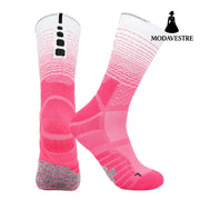 Professional Cycling Socks Running Sports Men Socks Pink / Adult Style