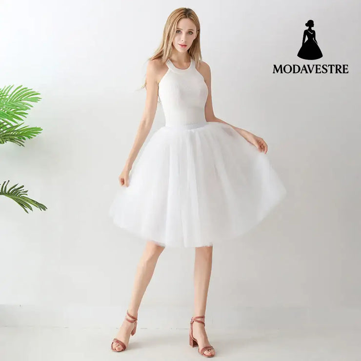 Puff Skirt Pleated Skirt Mesh Skirt Adult Skirt A-Line Skirt