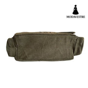 Retro canvas bag men’s shoulder bag crossbody bag large capacity casual bag travel bag unisex canvas bag