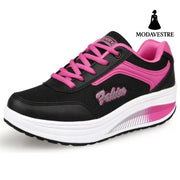 Single Shoes Travel Shoes Sports Shoes Women Black / 35