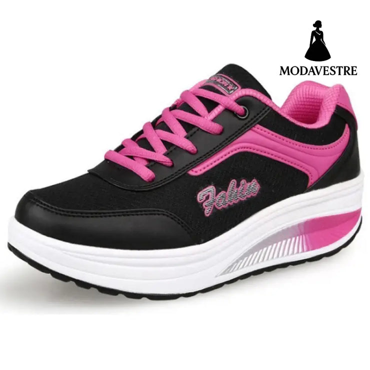Single Shoes Travel Shoes Sports Shoes Women Black / 35