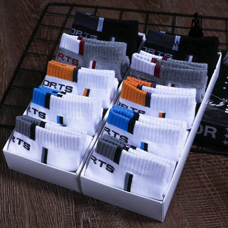 Socks Men Socks Cotton Socks Four Seasons Personality Breathable Sweat - MODAVESTRE