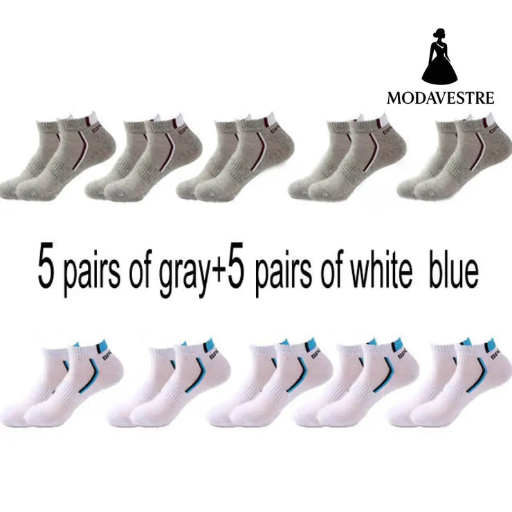 Socks Men Socks Cotton Socks Four Seasons Personality Breathable Sweat - MODAVESTRE