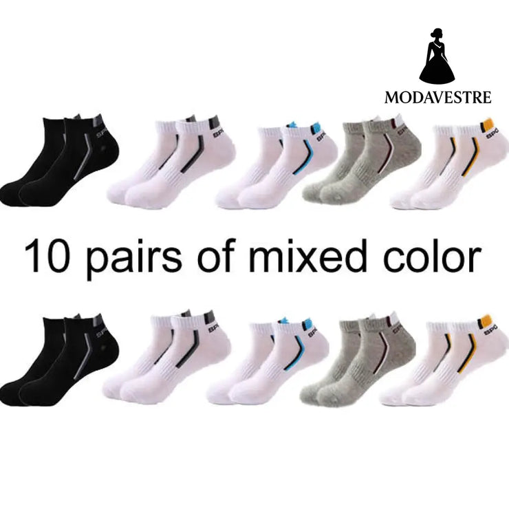 Socks Men Socks Cotton Socks Four Seasons Personality Breathable Sweat - MODAVESTRE