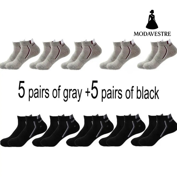 Socks Men Socks Cotton Socks Four Seasons Personality Breathable Sweat - MODAVESTRE