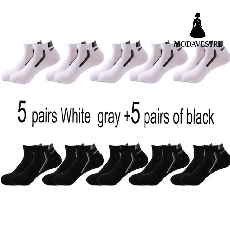 Socks Men Socks Cotton Socks Four Seasons Personality Breathable Sweat - MODAVESTRE