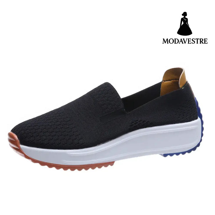 Sports Shoes Women Light Casual Running Shoes Women Black / 35