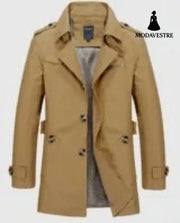 Spring men’s washed windbreaker jacket men Men’s Korean fashion men’s fashion jacket men’s clothing Camel / 3XL Coat