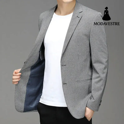 Spring New Suit Men’S Korean Plaid Non Iron Casual Small Suit Coat Fashion Men’S Wholesale