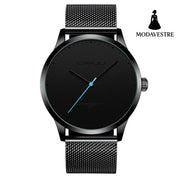 Stainless Steel Mesh Belt Fashion Watch Men - MODAVESTRE