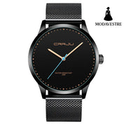 Stainless Steel Mesh Belt Fashion Watch Men - MODAVESTRE