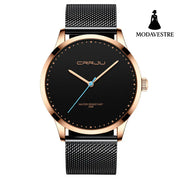 Stainless Steel Mesh Belt Fashion Watch Men - MODAVESTRE