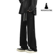 Straight-Leg Casual Pants for Men