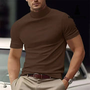 Summer New Men’s Casual T-shirt Brown / L
