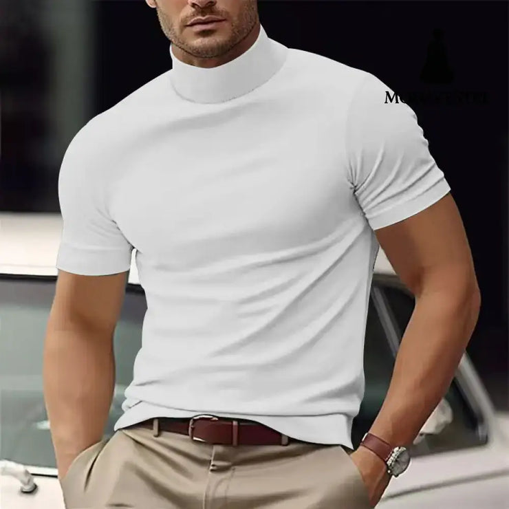 Summer New Men’s Casual T-shirt White / L