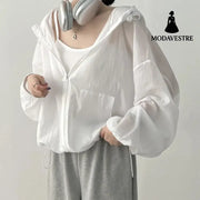 Sun Protection Clothing For Women Summer Spring Thin Breathable Jacket