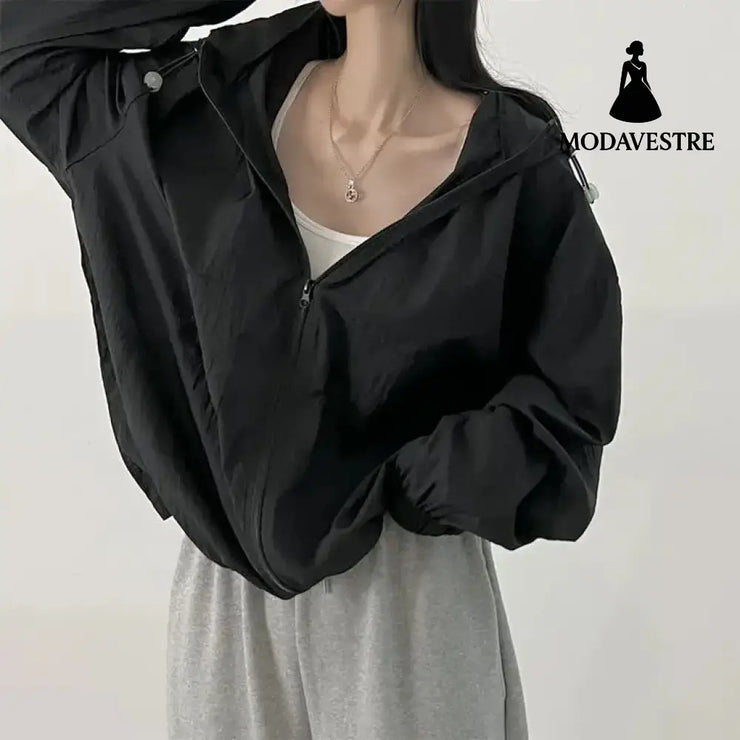 Sun Protection Clothing For Women Summer Spring Thin Breathable Jacket