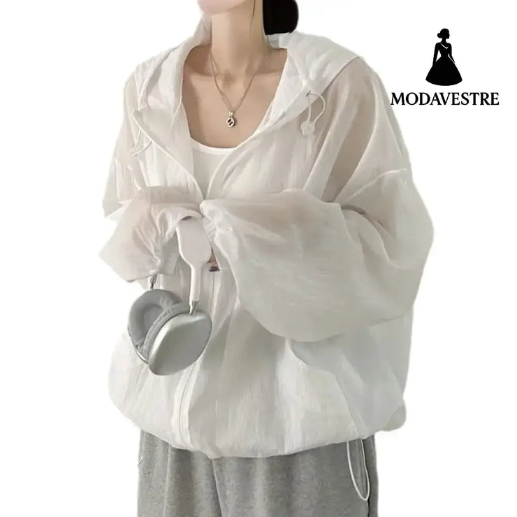 Sun Protection Clothing For Women Summer Spring Thin Breathable Jacket