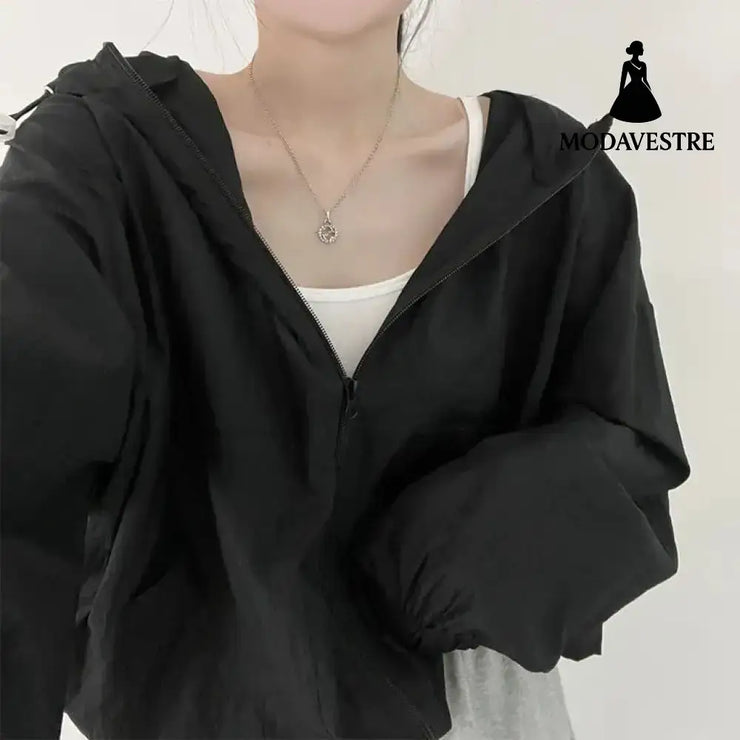 Sun Protection Clothing For Women Summer Spring Thin Breathable Jacket