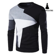 Sweaters Men New Fashion Printed Casual O-Neck Slim Cotton Knitted Mens Sweaters Pullovers Men Brand Clothing