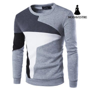 Sweaters Men New Fashion Printed Casual O-Neck Slim Cotton Knitted Mens Sweaters Pullovers Men Brand Clothing Light