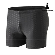 Swimming Shorts Boxer Quick-drying Hot Spring Shorts Swimsuit men’s Equipment Black crescent / 3XL