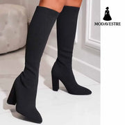 Thick High-heeled Thigh Boot Women
