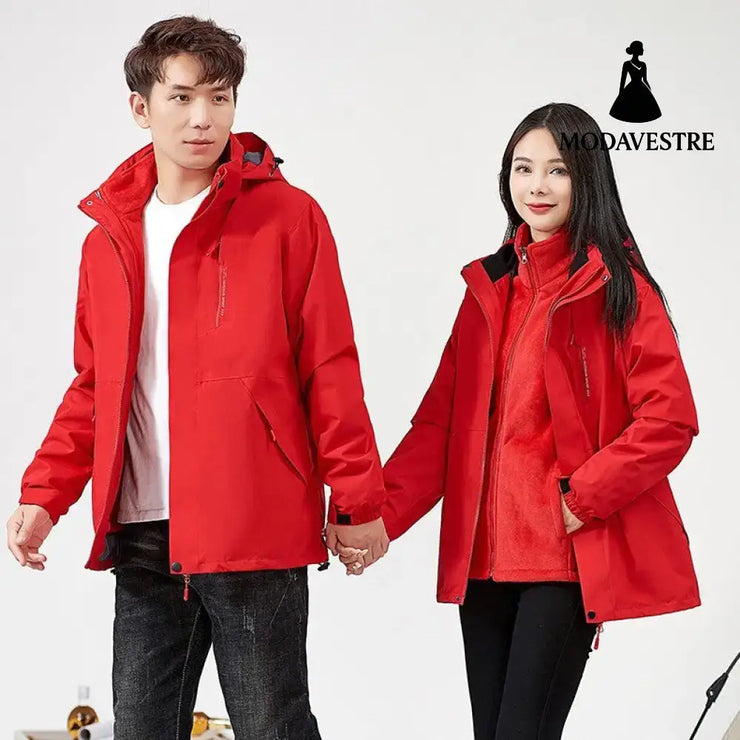 Three-in-one Waterproof Windproof Clothing For Men And Women