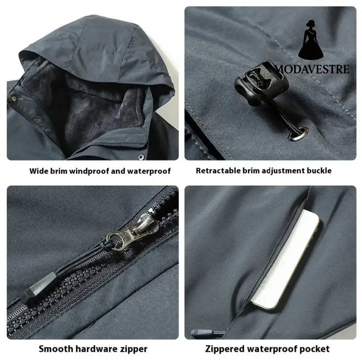 Three-in-one Waterproof Windproof Clothing For Men And Women