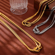 Titanium Steel Knot Necklace