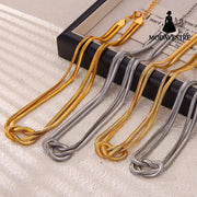 Titanium Steel Knot Necklace