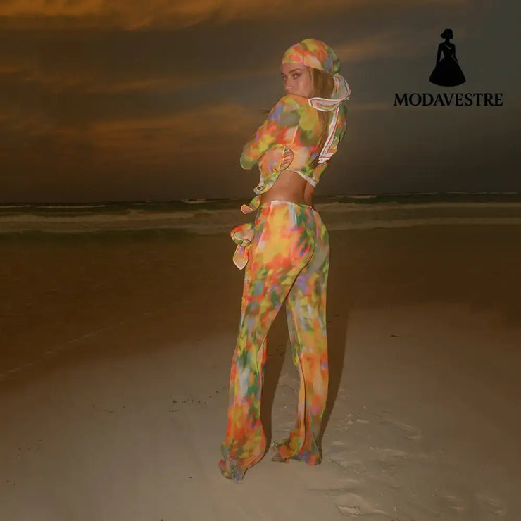 Two-Piece Bikini Women’s Swimsuit Separate Piece Swimwear Beachwear