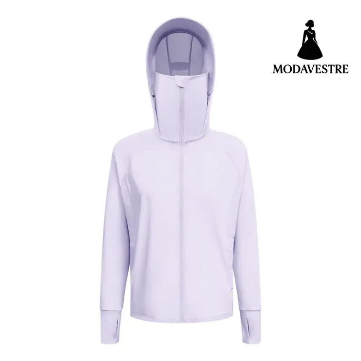 UV Protection Sun Protection Clothing For Women Summer Lilac Purple / L