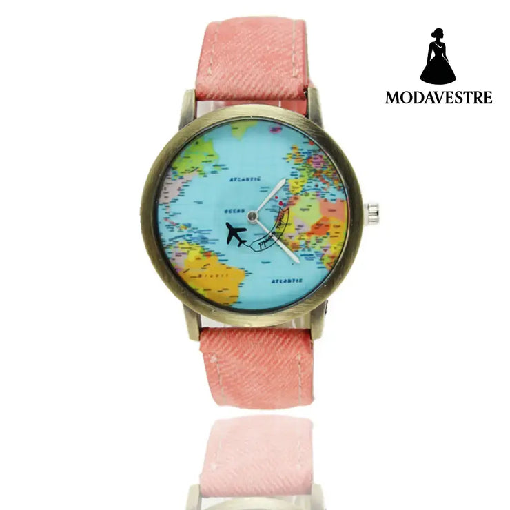 Vintage Watch Women Pink