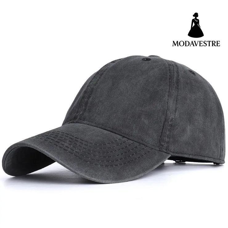 Washed baseball caps for men and women - MODAVESTRE