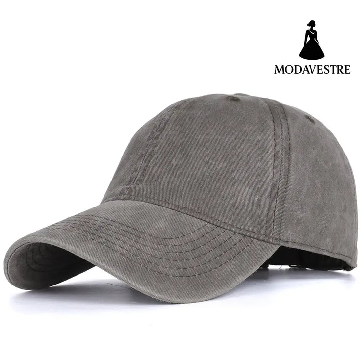 Washed baseball caps for men and women - MODAVESTRE