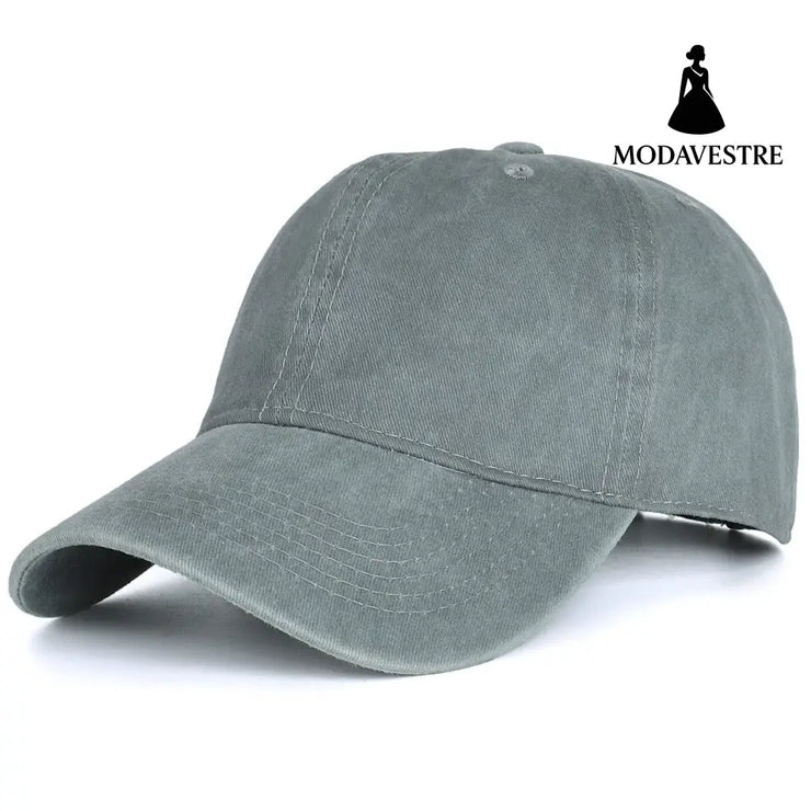 Washed baseball caps for men and women - MODAVESTRE