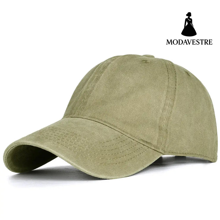 Washed baseball caps for men and women - MODAVESTRE