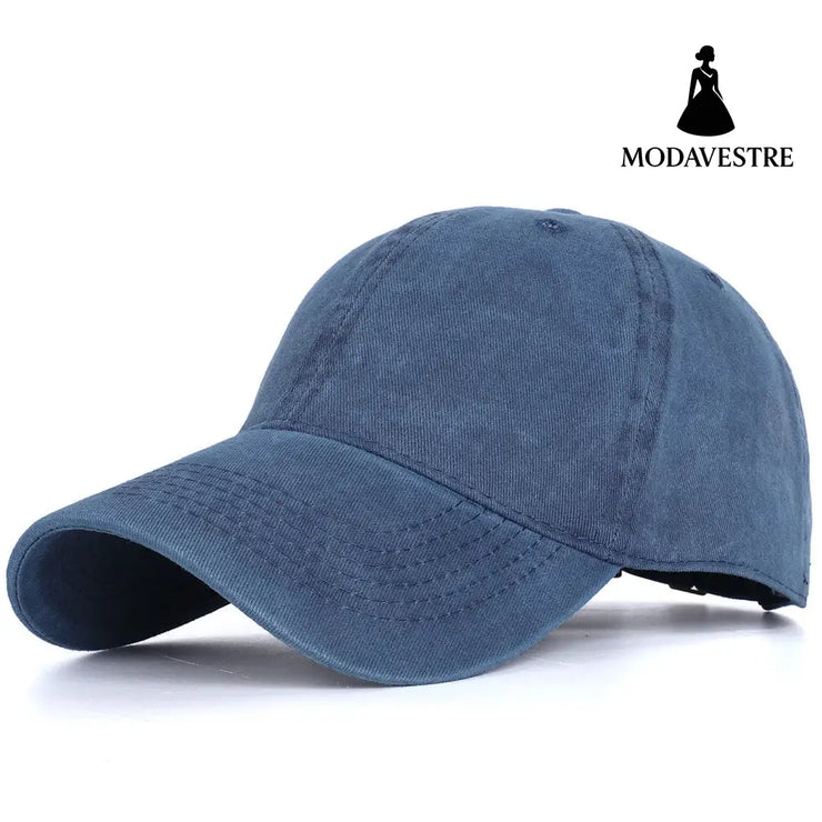 Washed baseball caps for men and women - MODAVESTRE