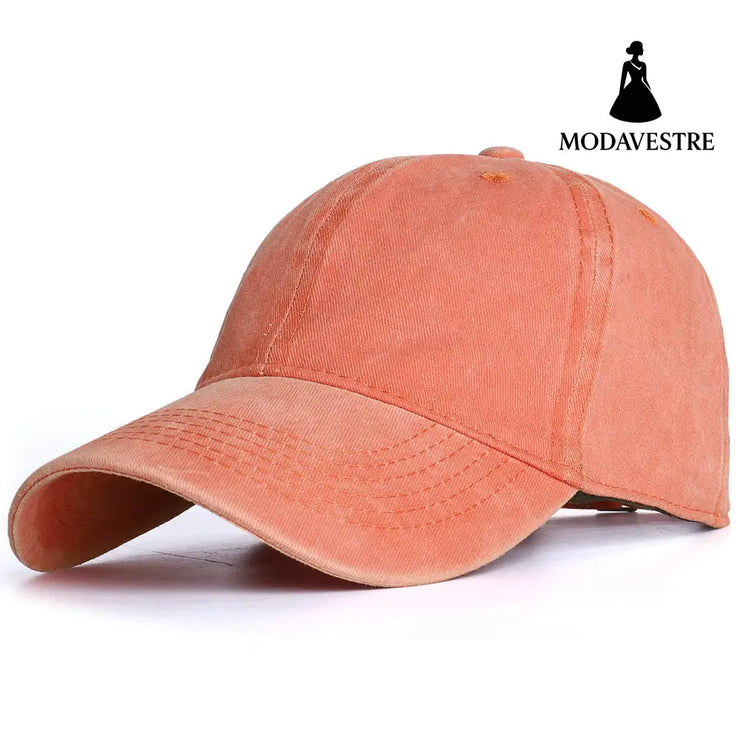Washed baseball caps for men and women - MODAVESTRE