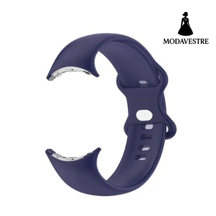 Watch Strap With Silicone Bow Buckle Accessory