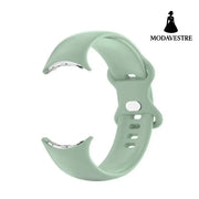 Watch Strap With Silicone Bow Buckle Accessory
