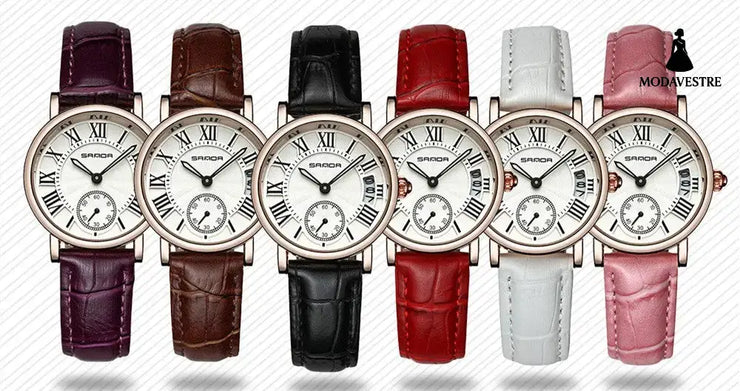 Watch women waterproof delicate belt women