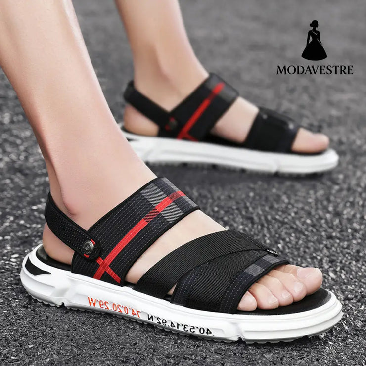 Waterproof Leather Sandals For Men - MODAVESTRE
