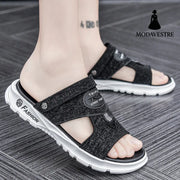 Waterproof Leather Sandals For Men - MODAVESTRE