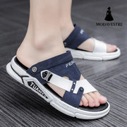 Waterproof Leather Sandals For Men - MODAVESTRE