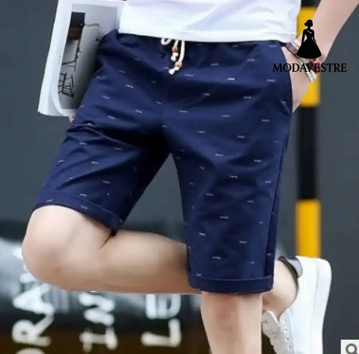 Wholesale Summer Shorts for men shorts for men shorts for men cotton for men pants for men Blue / 4XL