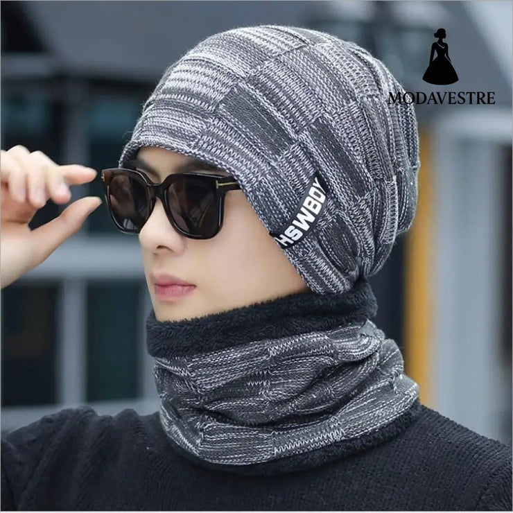 Winter hats earmuffs men hats - MODAVESTRE